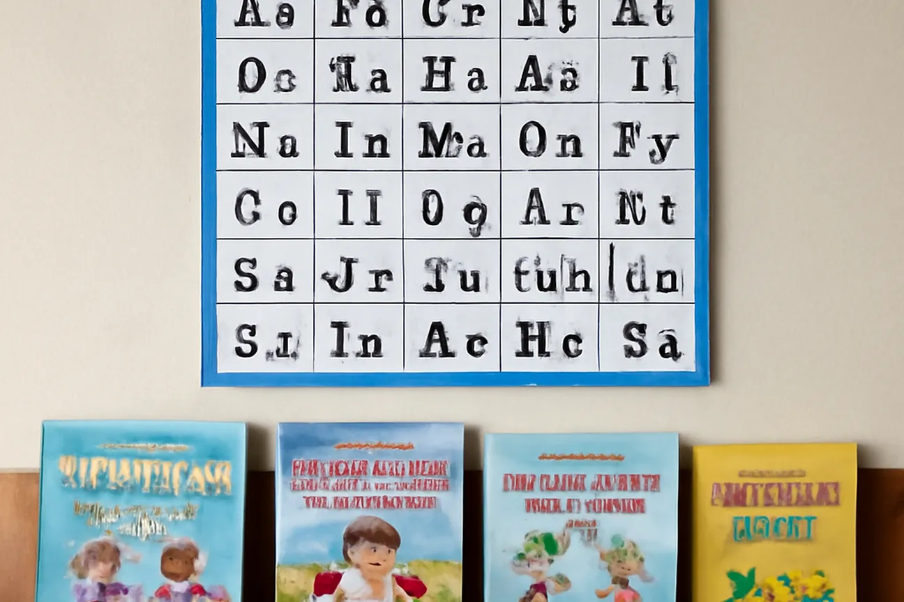 Students studying in a Ukrainian bilingual classroom in Alberta