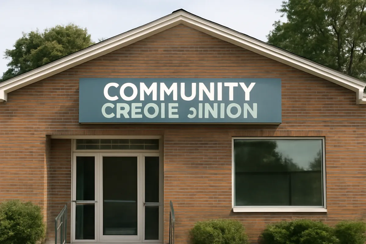 Member consulting with staff at a Ukrainian Canadian credit union