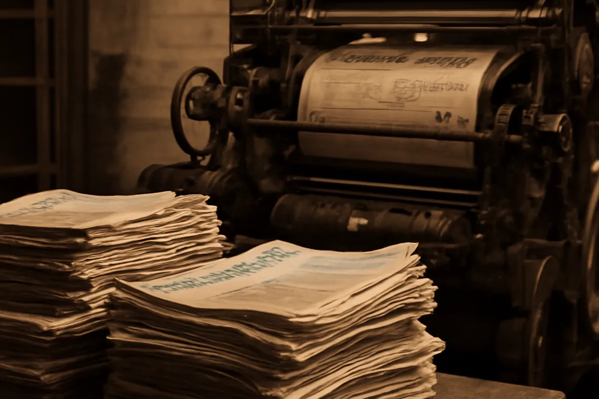 Archive of Ukrainian Canadian newspapers and press history