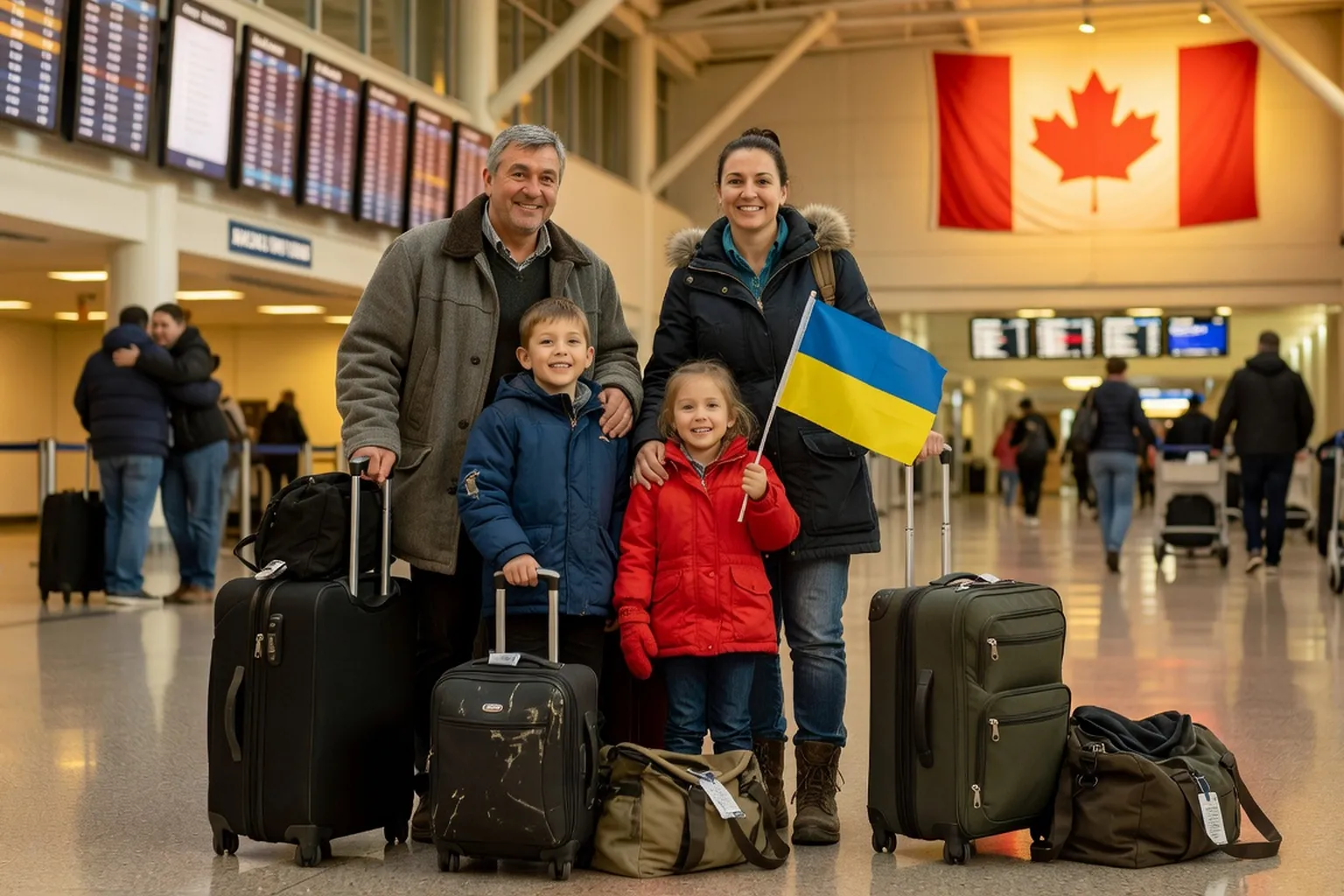 Ukrainian refugees arriving in Canada CUAET stats 2026